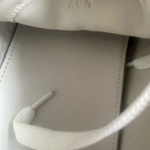 Bottega Veneta Light Blue and White Low-Top  Sneakers - Picture 8 of 9